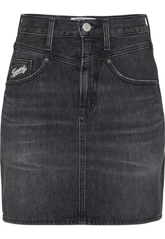 Falda Mom Mujer Negro Tommy Jeans Tommy Hilfiger