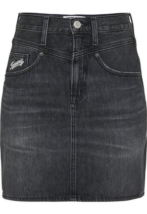 Falda Mom Mujer Negro Tommy Jeans