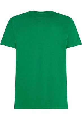 Camiseta Verde Essential Con Logo Tommy Hilfiger