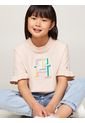Camiseta Niña Con Volantes Y Monogram Th Tommy Hilfiger de Tommy Hilfiger