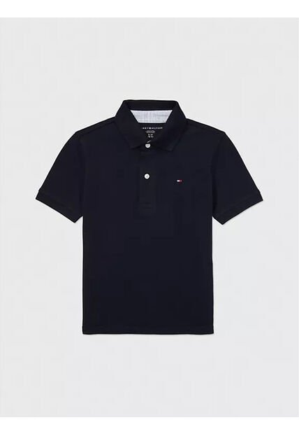 Polo Azul Oscuro Stretch Solid Tommy Hilfiger
