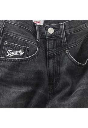 Falda Mom Mujer Negro Tommy Jeans