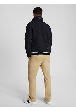 Chaqueta Para Hombre Con Logo Y Cierre Hombre Negro Tommy Hilfiger