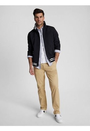 Chaqueta Para Hombre Con Logo Y Cierre Hombre Negro Tommy Hilfiger