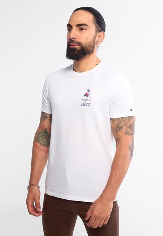 Camiseta TOMMY HILFIGER Blanco Tommy Hilfiger
