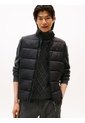 Chaleco Negro De Cuello Alto Acolchado Tommy Hilfiger de Tommy Hilfiger