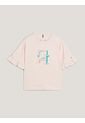 Camiseta Niña Con Volantes Y Monogram Th Tommy Hilfiger de Tommy Hilfiger
