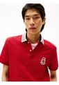 Polo Rojo En Piqué De Corte Regular Tommy Hilfiger de Tommy Hilfiger