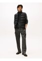 Chaleco Negro De Cuello Alto Acolchado Tommy Hilfiger de Tommy Hilfiger
