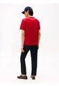 Camiseta Roja De Cuello En V Tommy Hilfiger de Tommy Hilfiger