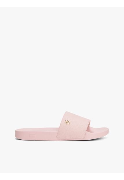 Sandalias Rosa Con Monogramas TH En Relieve Tommy Hilfiger