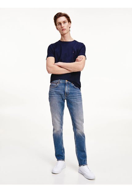 Jeans Denton Rectos Hombre Azul Tommy Hilfiger