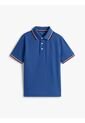 Polo Azul Manga Corta Con Logo Tommy Hilfiger de Tommy Hilfiger