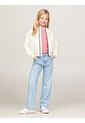 Chaqueta Niña Blanca Bomber Oversize Acolchada Tommy Hilfiger de Tommy Hilfiger