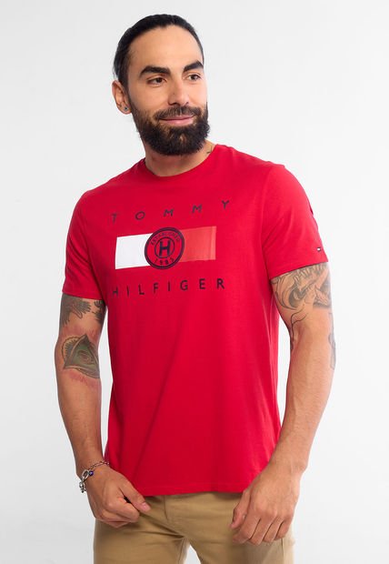 Camiseta TOMMY HILFIGER Rojo