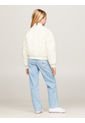 Chaqueta Niña Blanca Bomber Oversize Acolchada Tommy Hilfiger de Tommy Hilfiger