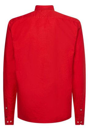 Camisa Garment Oxford Rojo Tommy Hilfiger