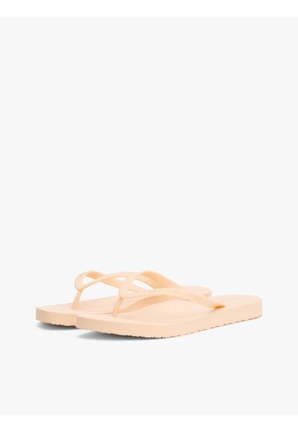 Sandalias Naranja Con Logo Texturizado Tommy Hilfiger