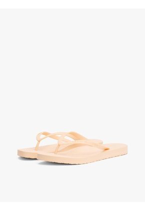 Sandalias Naranja Con Logo Texturizado Tommy Hilfiger