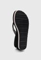 Sandalia Tacón Corrido TOMMY HILFIGER Rope Negro de Tommy Hilfiger