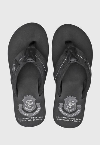 Sandalias Flip Flop TOMMY HILFIGER Patch Negro Tommy Hilfiger