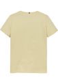 Camiseta Niña Amarilla Corte Slim Y Logo Aterciopelado Tommy Hilfiger de Tommy Hilfiger