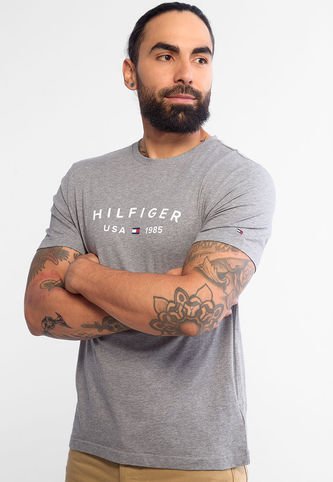 Camiseta TOMMY HILFIGER Gris Tommy Hilfiger