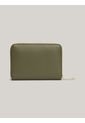 Billetera Verde Chic Mediana Con Cremallera Tommy Hilfiger de Tommy Hilfiger