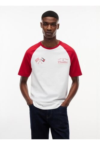 Camiseta Blanca TH X Cadillac Formula 1® Team Tommy Hilfiger Tommy Hilfiger