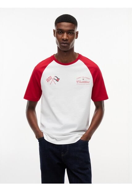 Camiseta Blanca TH X Cadillac Formula 1® Team Tommy Hilfiger