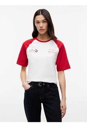 Camiseta Blanca TH X Cadillac Formula 1® Team Tommy Hilfiger
