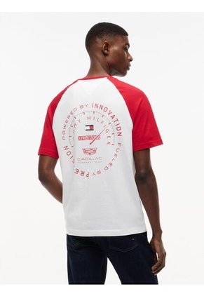 Camiseta Blanca TH X Cadillac Formula 1® Team Tommy Hilfiger