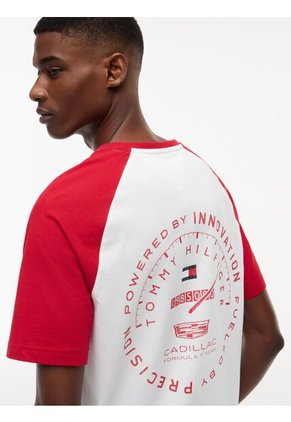 Camiseta Blanca TH X Cadillac Formula 1® Team Tommy Hilfiger