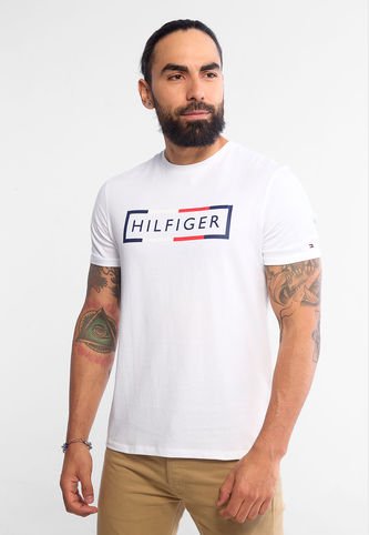 Camiseta TOMMY HILFIGER Blanco Tommy Hilfiger