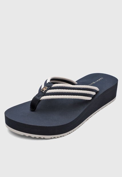 Sandalias Plataforma TOMMY HILFIGER Stripe Azul