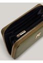 Billetera Verde Chic Mediana Con Cremallera Tommy Hilfiger de Tommy Hilfiger
