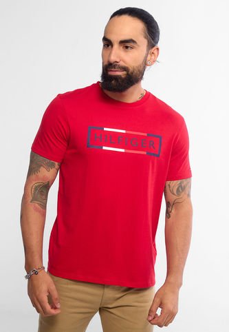 Camiseta TOMMY HILFIGER Rojo Tommy Hilfiger