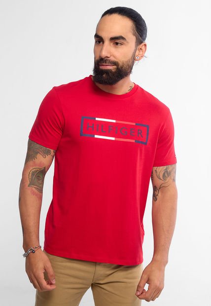 Camiseta TOMMY HILFIGER Rojo