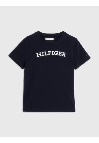 Camiseta Azul Manga Corta Con Logo Monotipo Tommy Hilfiger Tommy Hilfiger