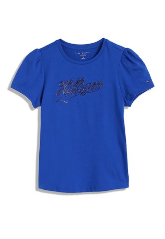 Camiseta Multicolor De Manga Corta Con Logo Script Tommy Hilfiger Tommy Hilfiger