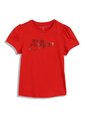 Camiseta Roja De Manga Corta Con Logo Script Tommy Hilfiger de Tommy Hilfiger