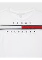 Camiseta Blanca Tina Manga Corta Con Logo Tommy Hilfiger de Tommy Hilfiger