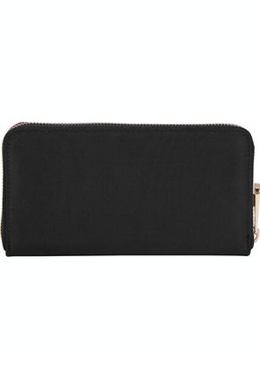 Billetera Negra Poppy Con Cierre De Cremallera Tommy Hilfiger