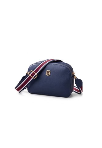 Bolso Azul Cruzado En Forma De Media Luna Tommy Hilfiger Tommy Hilfiger