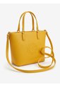 Bolso Amarillo Shopper Vertical Con Logo Monograma TH Tommy Hilfiger de Tommy Hilfiger