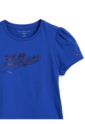 Camiseta Multicolor De Manga Corta Con Logo Script Tommy Hilfiger