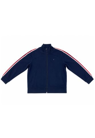 Saco Azul Oscuro Con Diseño Global StripeTommy Hilfiger Tommy Hilfiger