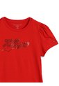 Camiseta Roja De Manga Corta Con Logo Script Tommy Hilfiger de Tommy Hilfiger