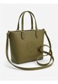 Bolso Verde Shopper Vertical Con Logo Monograma TH Tommy Hilfiger de Tommy Hilfiger