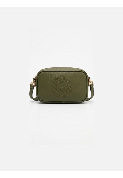 Bolso Verde Cruzado Tipo Cámara Tommy Hilfiger